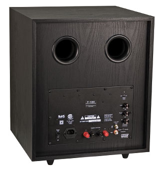 P-1200 Freestanding Powered Subwoofer Image - Back